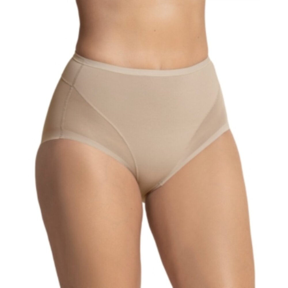 Leonisa Women's Truly Undetectable Comfy Shaper Panty, Light Beige, NWT